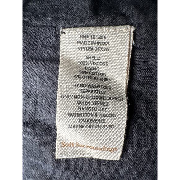 Soft Surroundings Destin Gauze Cold Shoulder Dress - Picture 4 of 5